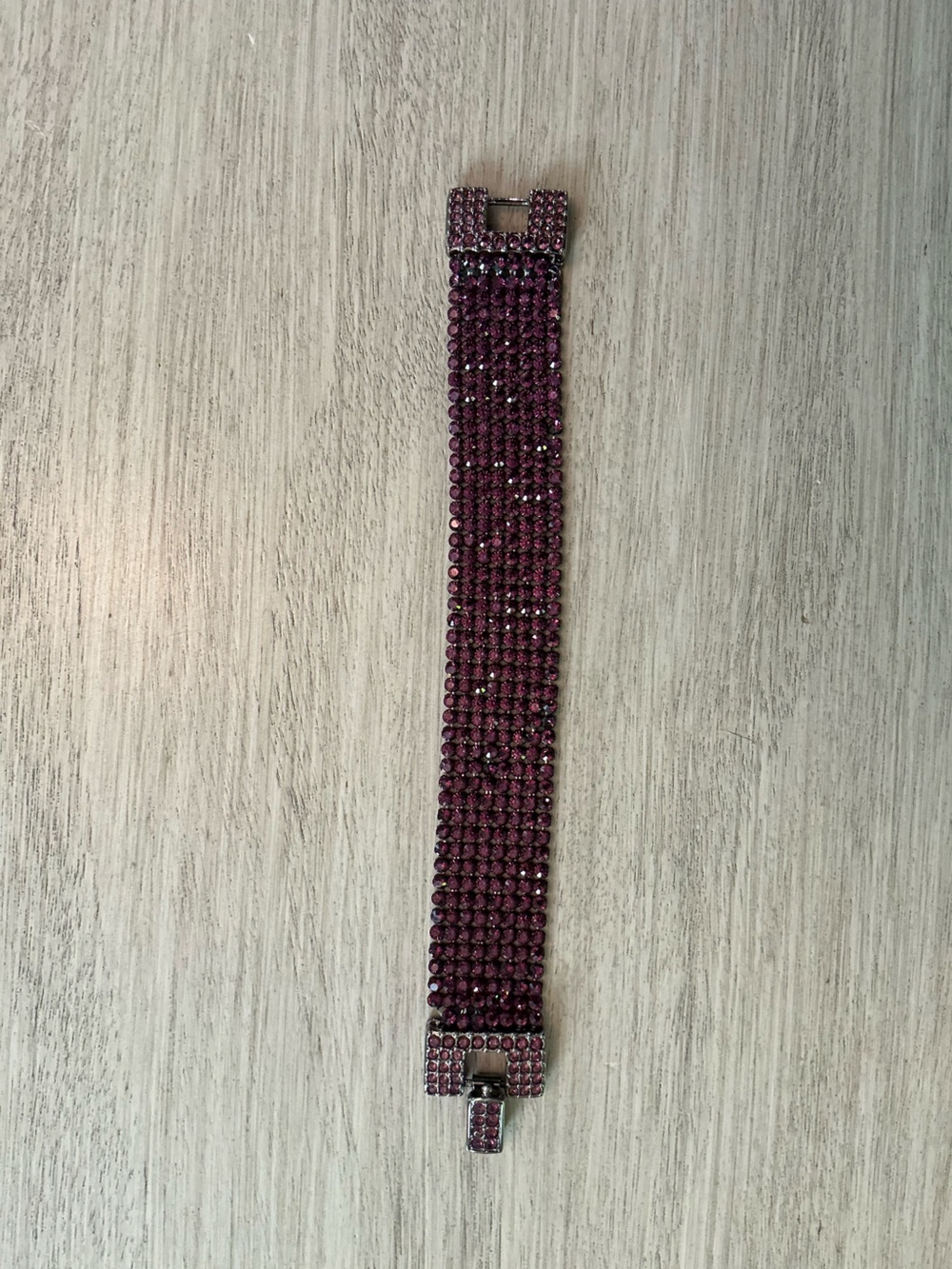 Swarovski Purple Crystal Bracelet